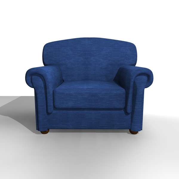3ds york 1 seater chair - YORK 1 SEATER CHAIR by Carrara1